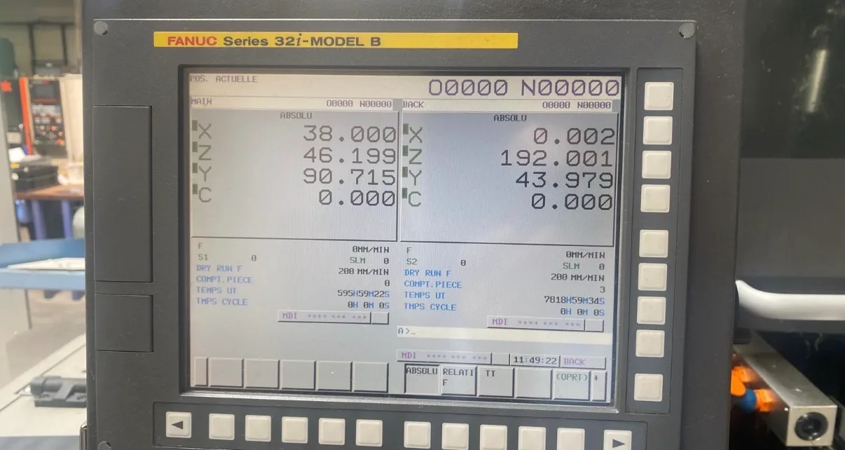 CNC Sliding Headstock Lathe TSUGAMI BO206E-III view 8