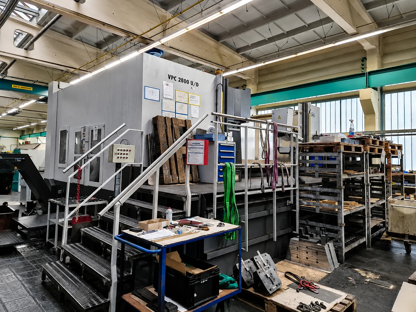AXA VPC-2800U  5-Axis CNC Vertical Turning & Machining Center (Universal) view 7