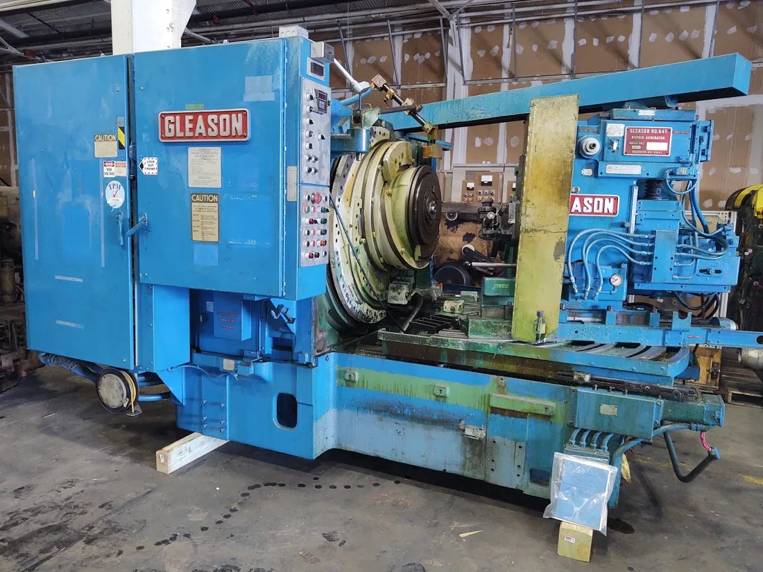 GLEASON 645 HYPOID GEAR GENERATOR