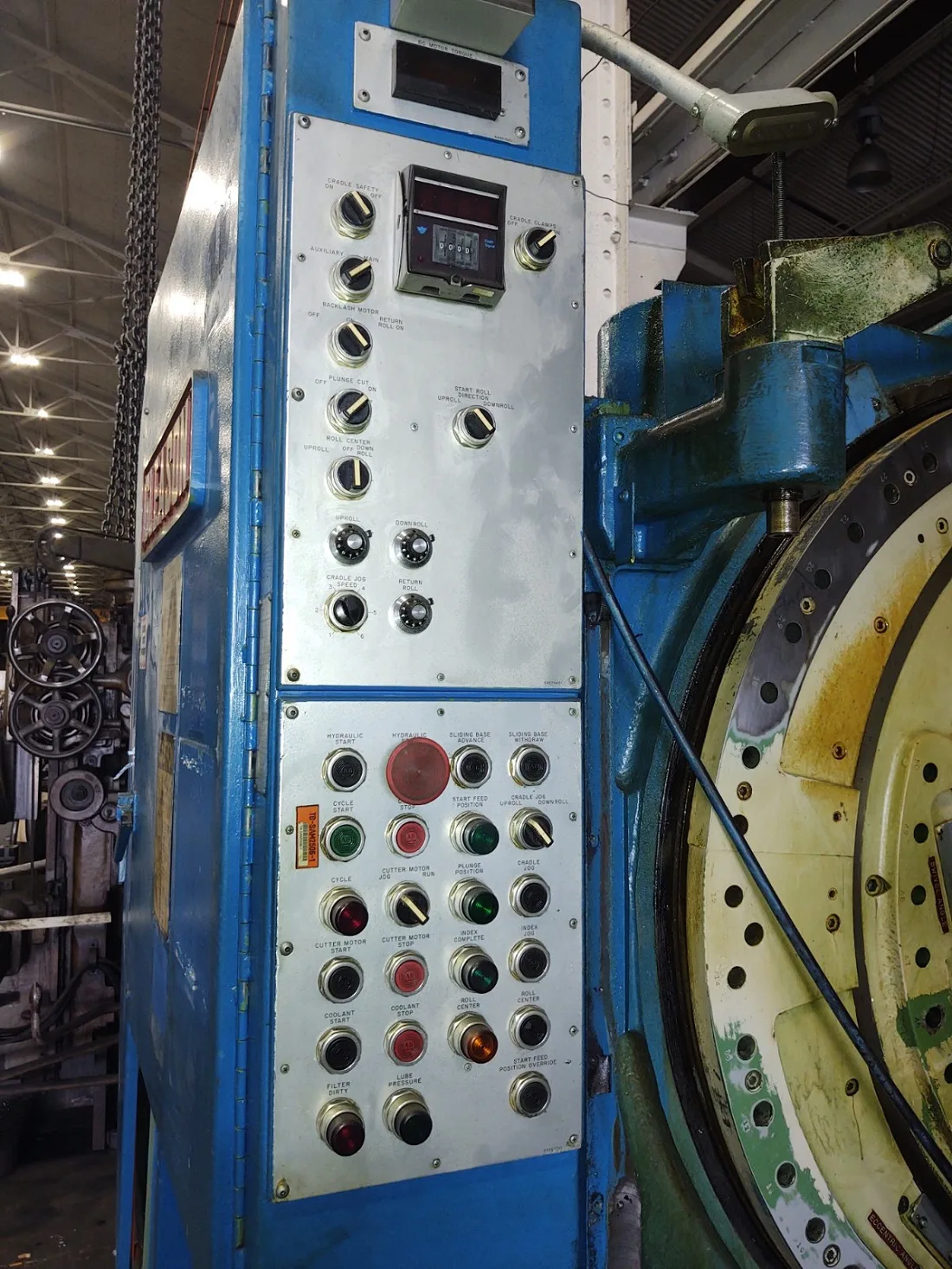 GLEASON 645 HYPOID GEAR GENERATOR view 2