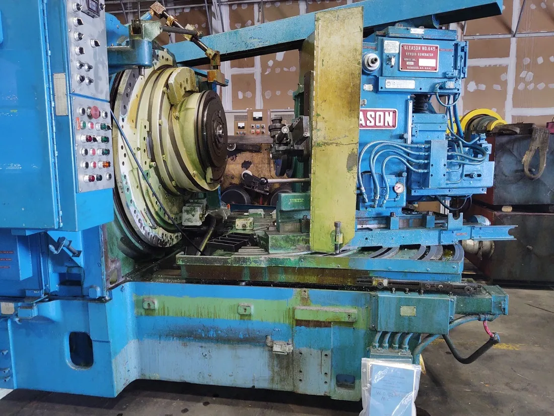 GLEASON 645 HYPOID GEAR GENERATOR view 8
