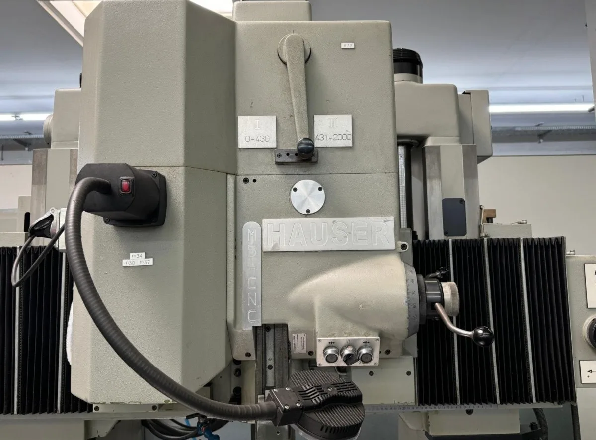 CNC Jig Boring Mill – Hauser M5-CNC view 7