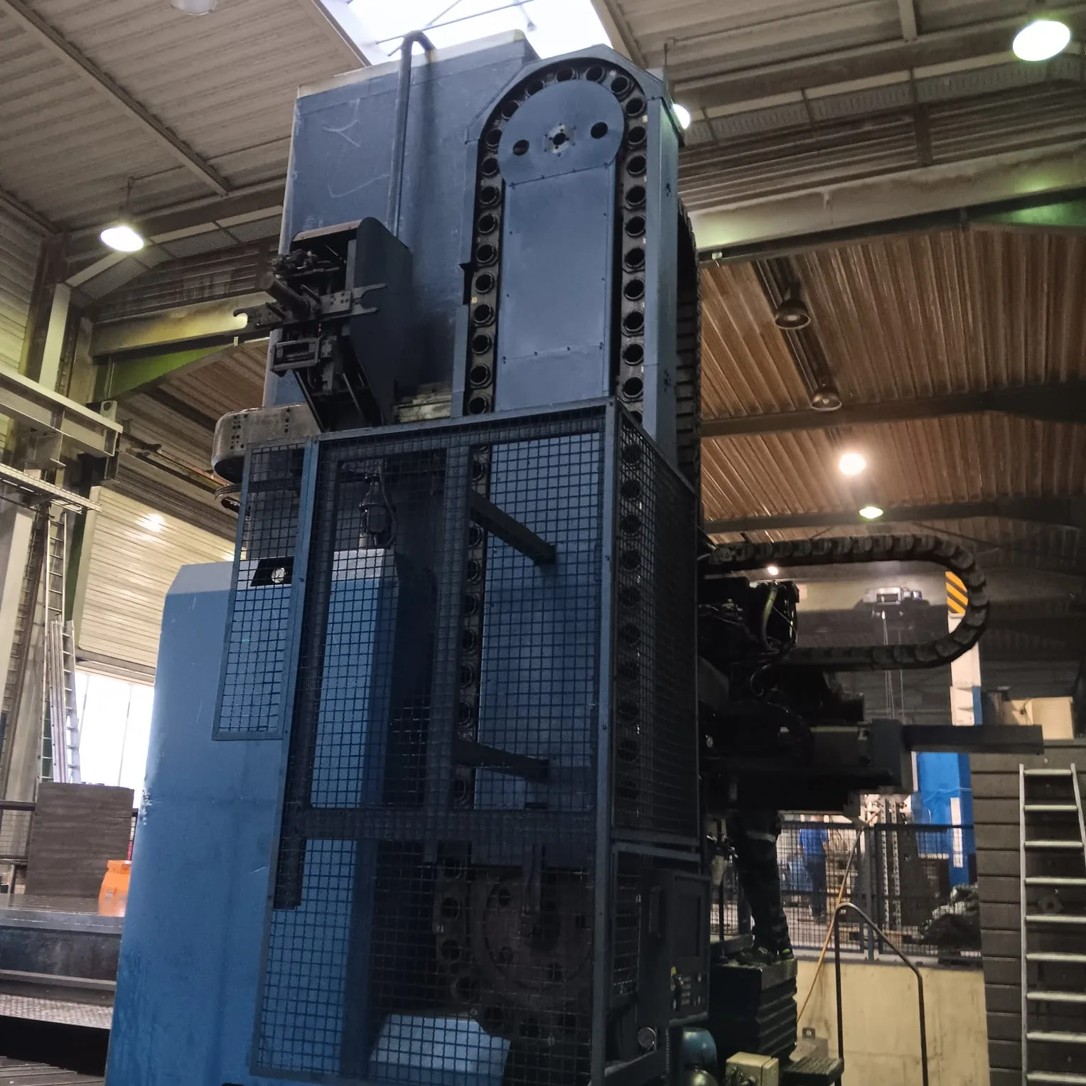 CNC Floor Type Horizontal Boring Machine TOS Varnsdorf WRD130CNC view 2