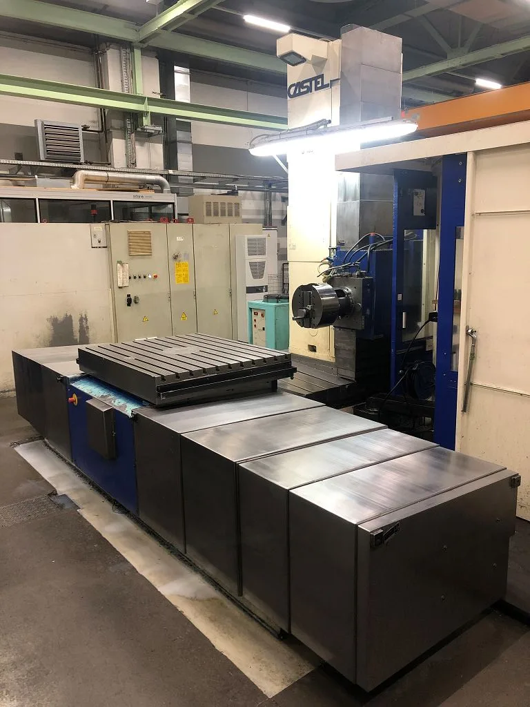 CNC Horizontal Boring- and Milling Machine view 2