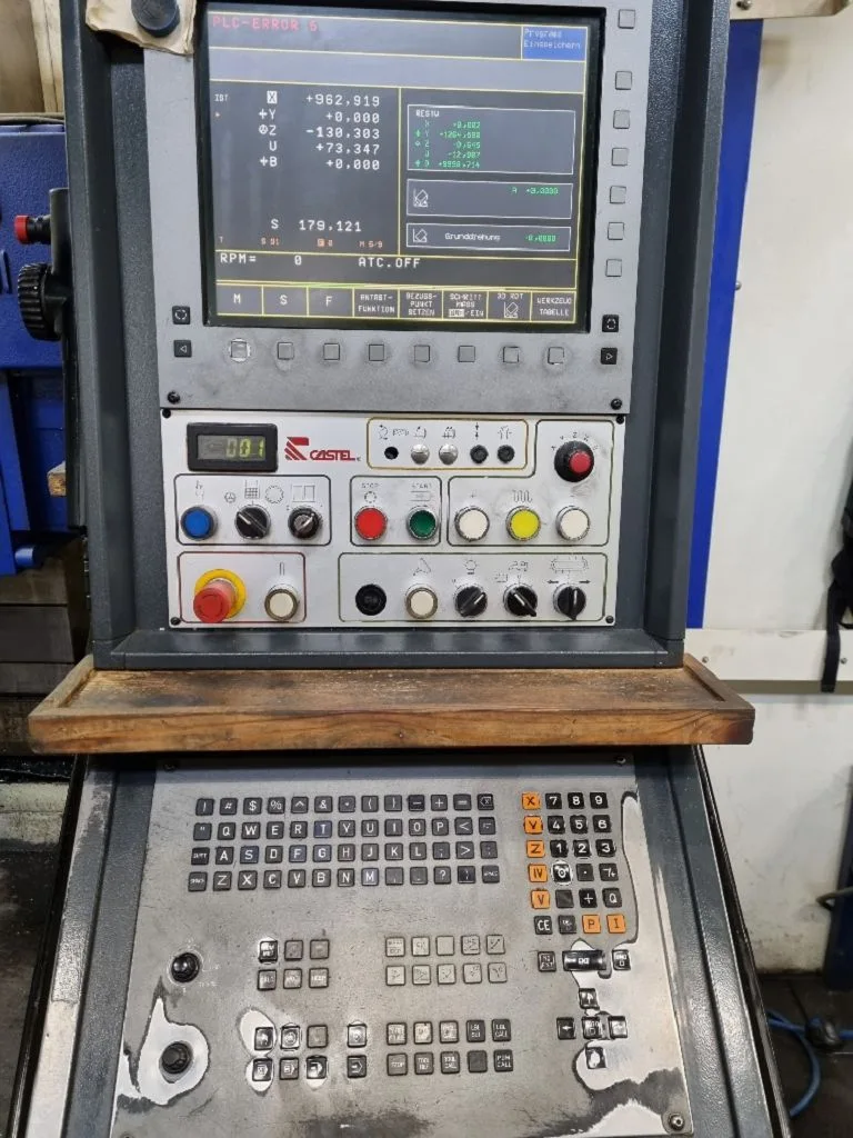 CNC Horizontal Boring- and Milling Machine view 6