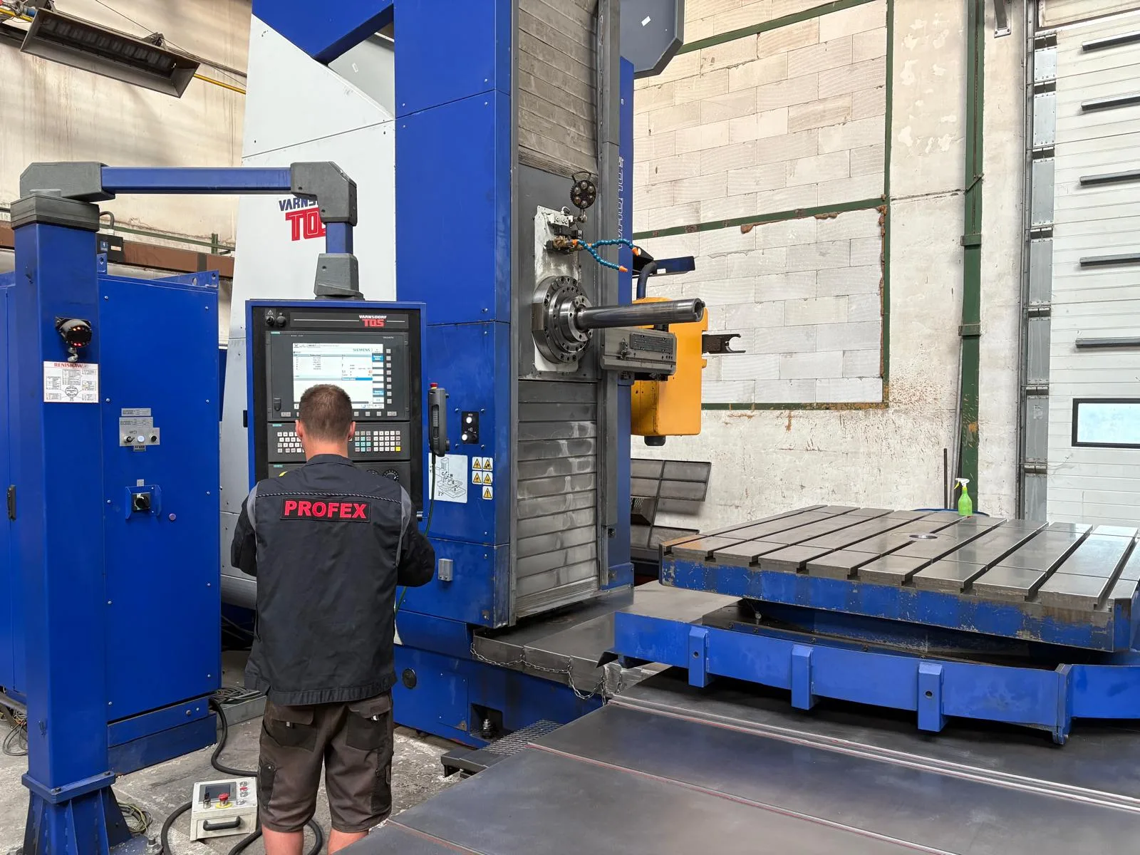 CNC Horizontal Boring Machine TOS VARNSDORF WHQ 105 view 4