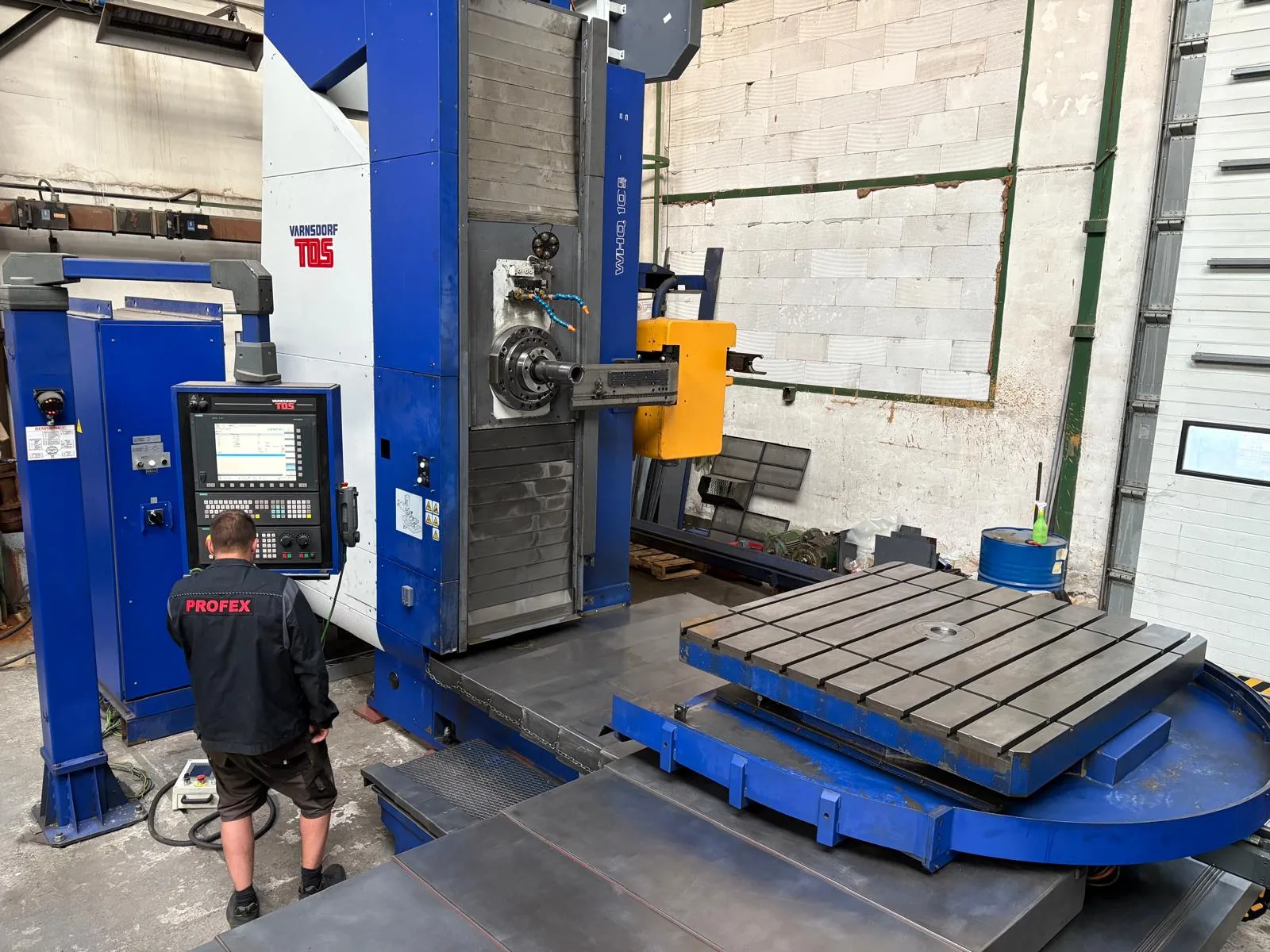 CNC Horizontal Boring Machine TOS VARNSDORF WHQ 105