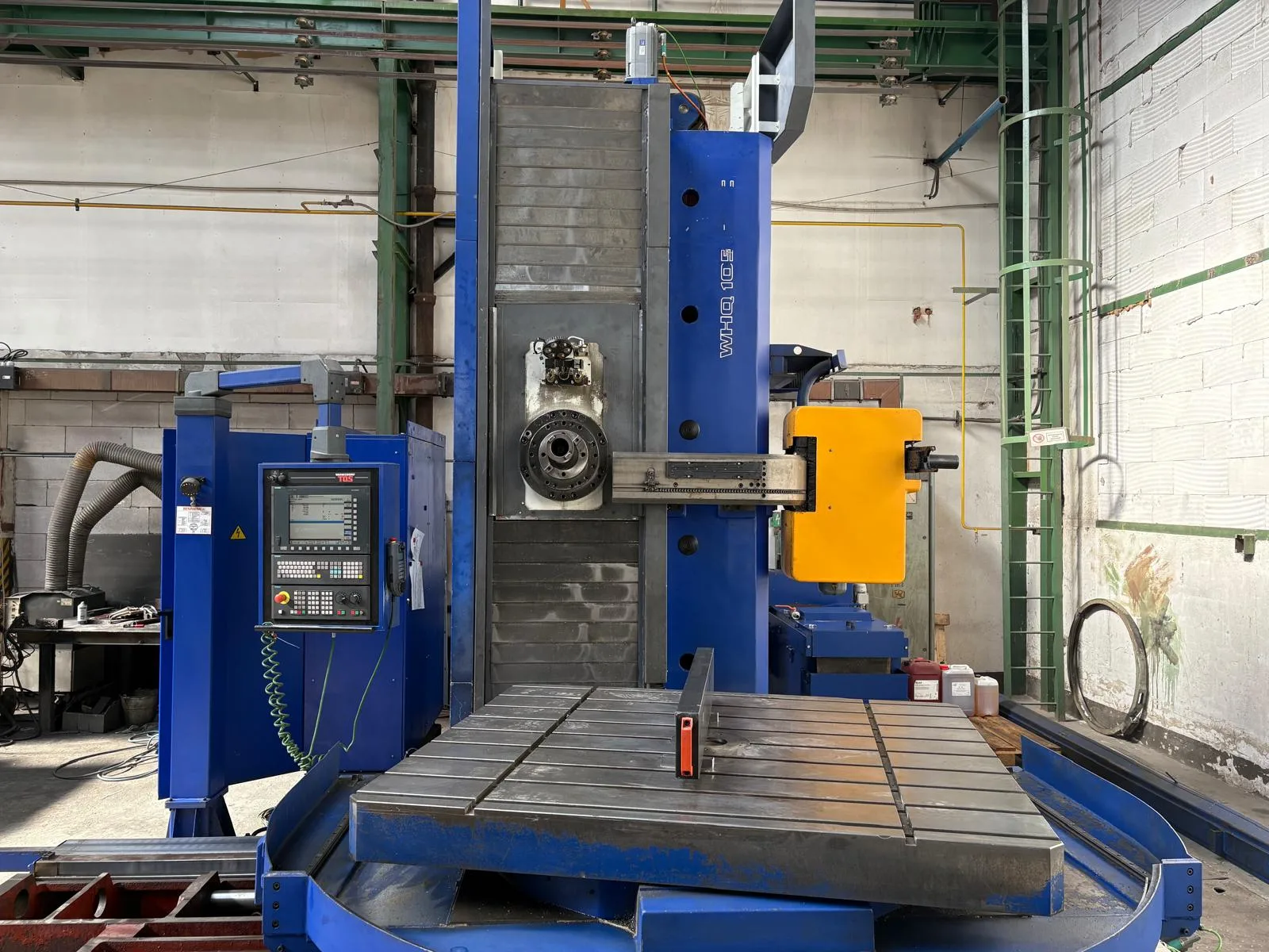 CNC Horizontal Boring Machine TOS VARNSDORF WHQ 105 view 2