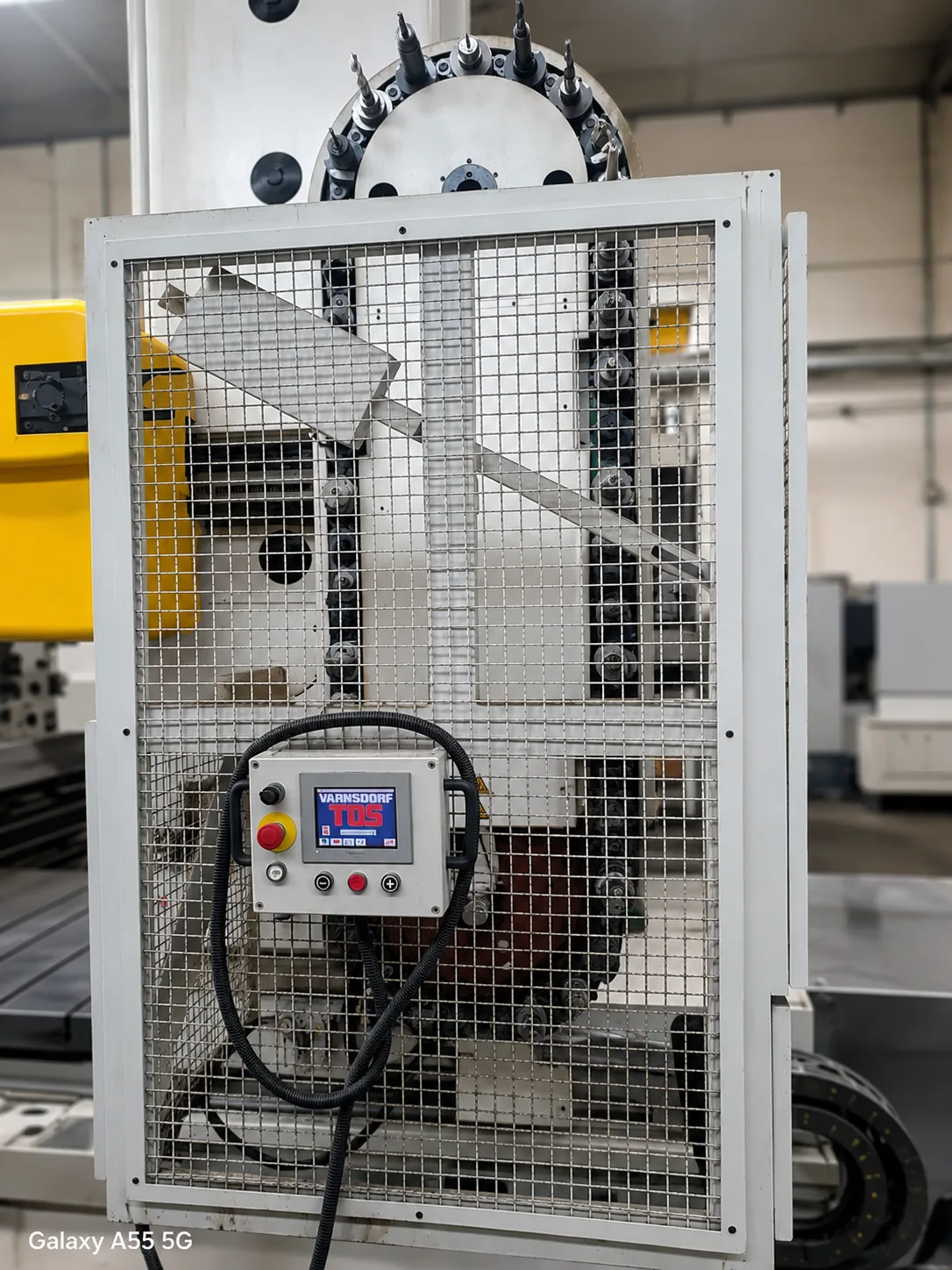 CNC Horizontal Boring Machine TOS Varnsdorf WHQ 13 CNC view 7