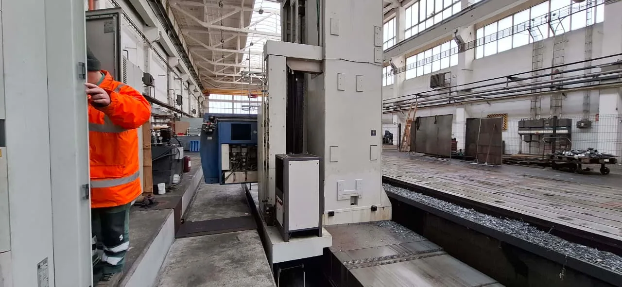 CNC HORIZONTAL BORING MACHINE – UNION PR 160 view 5