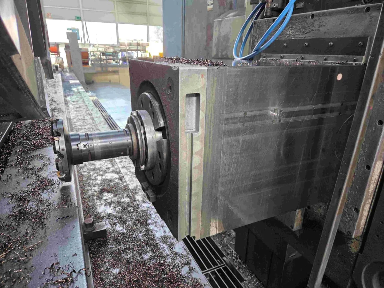 CNC HORIZONTAL BORING MILL SKODA W 180 HB/CNC view 3