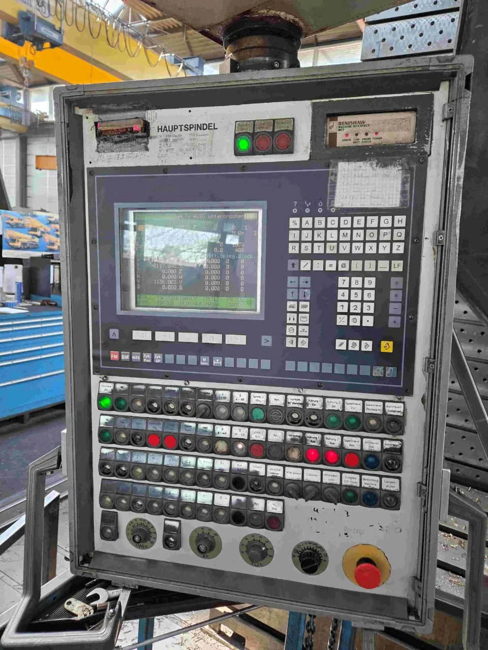 CNC HORIZONTAL BORING MILL SKODA W 180 HB/CNC view 5