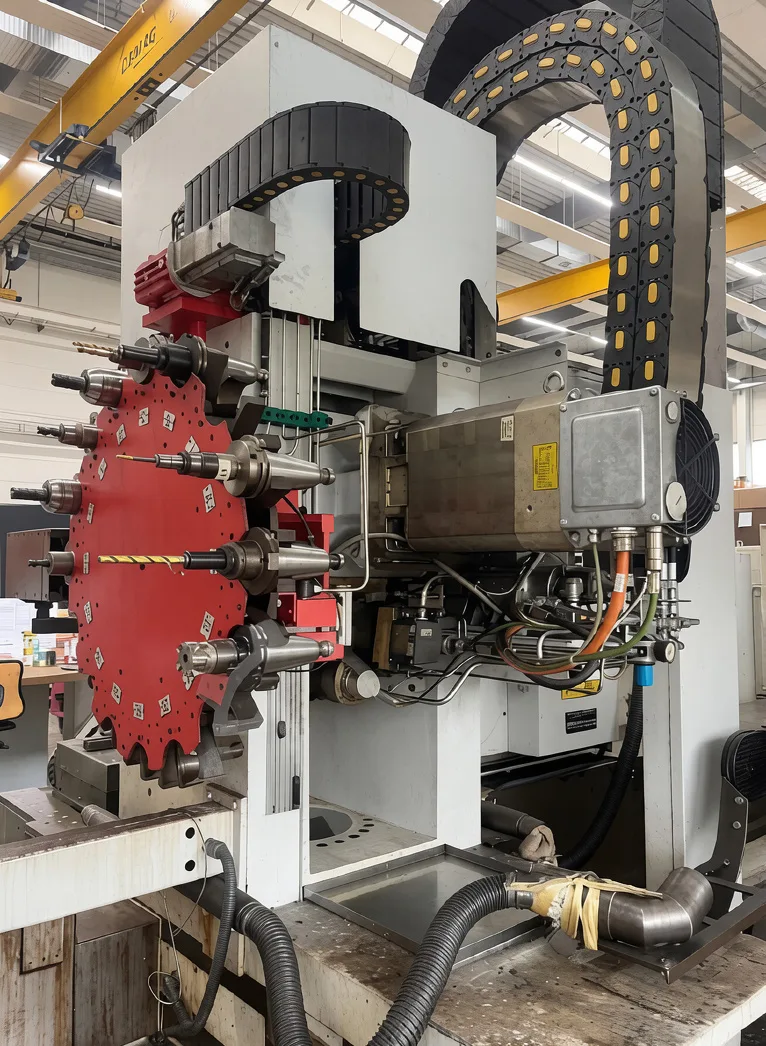CNC Thread Milling & Hobbing Machine - 370/6800 view 6