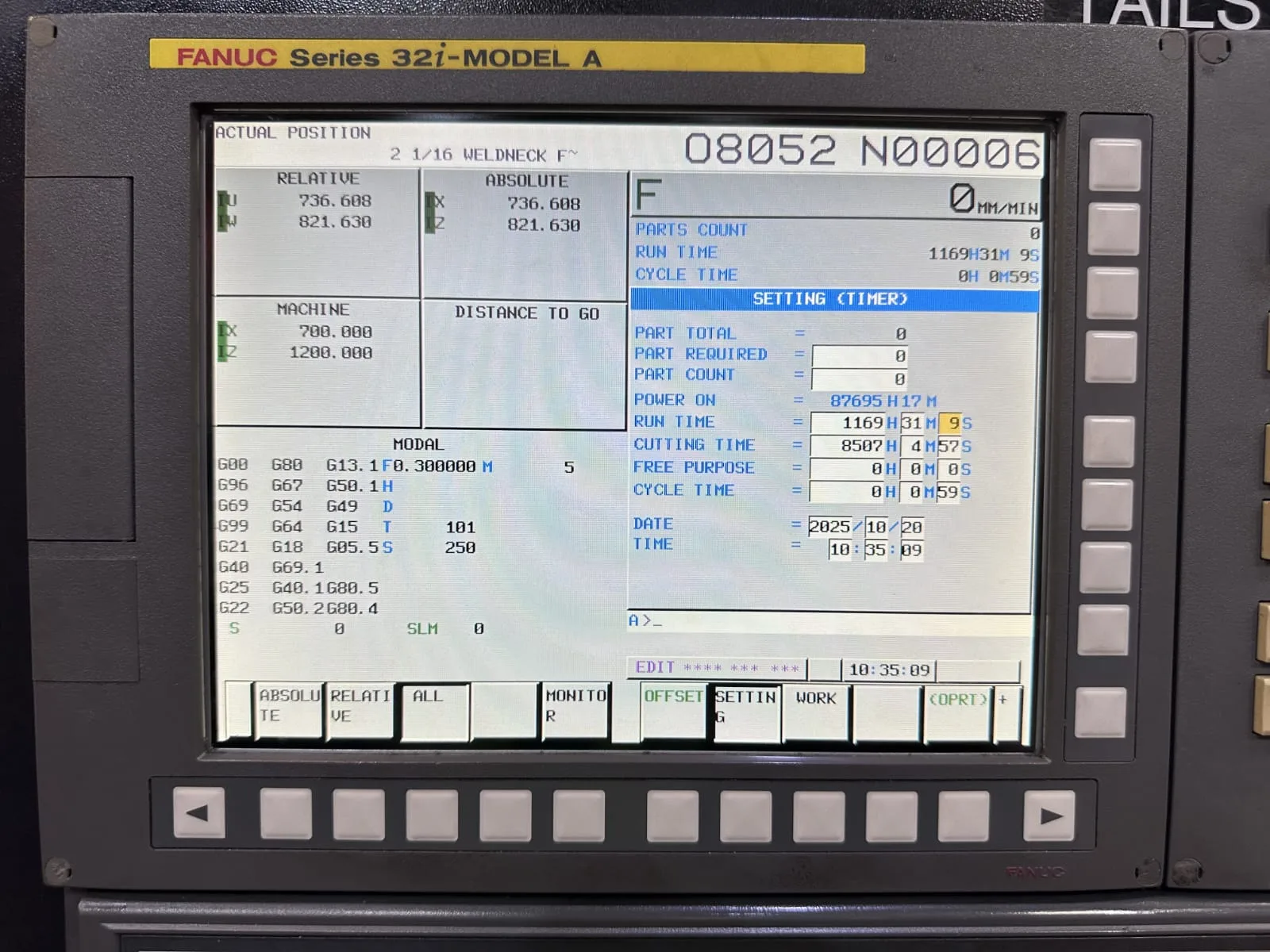 CNC Turning Centre Doosan Puma 700L view 7