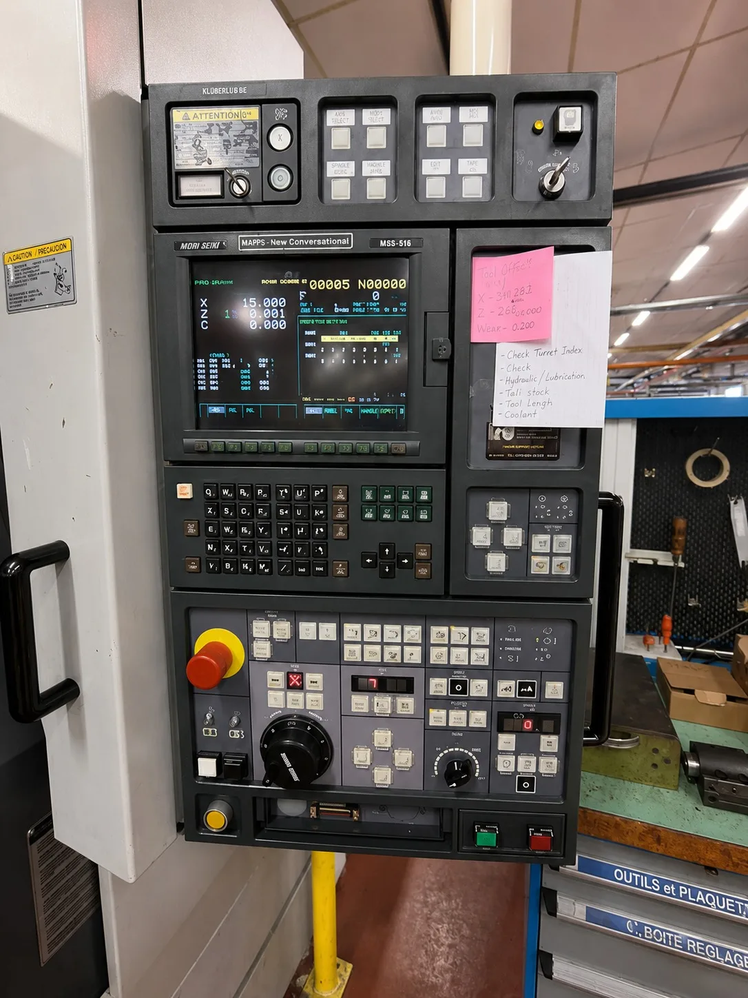 CNC TURNING & MILLING CENTER Mori Seiki SL 303 view 6