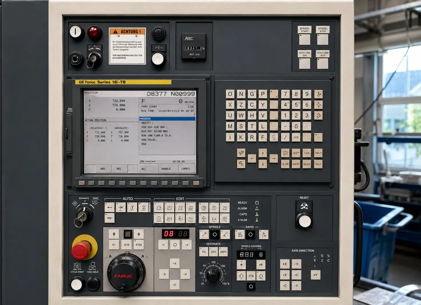 CNC Turning & Milling Center  SPINNER TC 108 view 4
