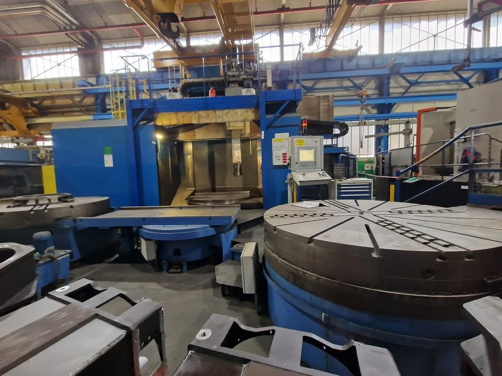 CNC Vertical Turning Lathe (VTL) with Milling view 2