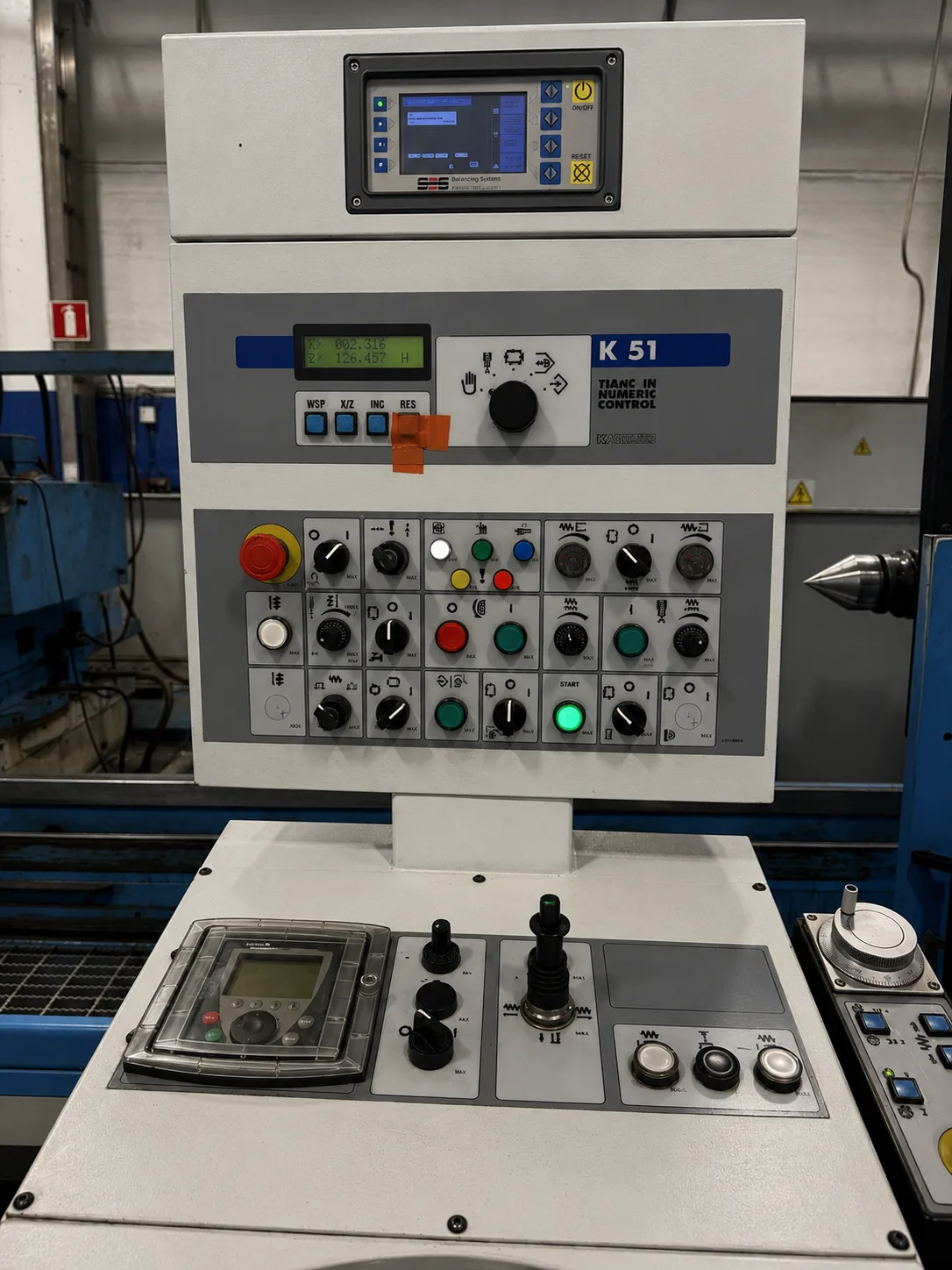 Cylindrical grinding machine TOS-HOL-MONTA  UB 85 / 6000 CNC view 2
