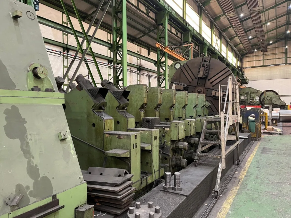 Crankshaft Turning Lathe – FRORIEP D 2100 view 2
