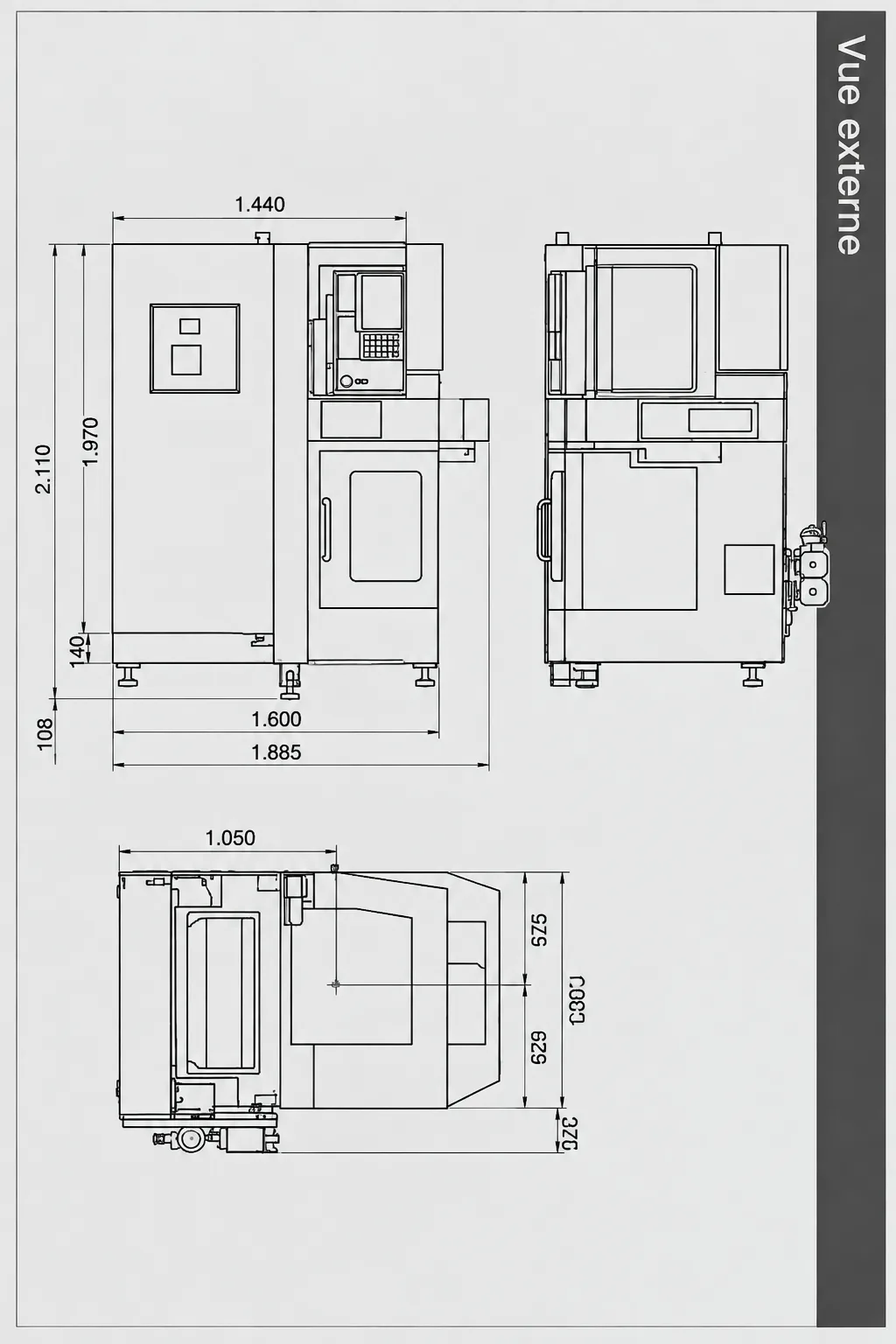 TSUGAMI HS207-5AX CNC Multi-Axis Turn-Mill Center view 6