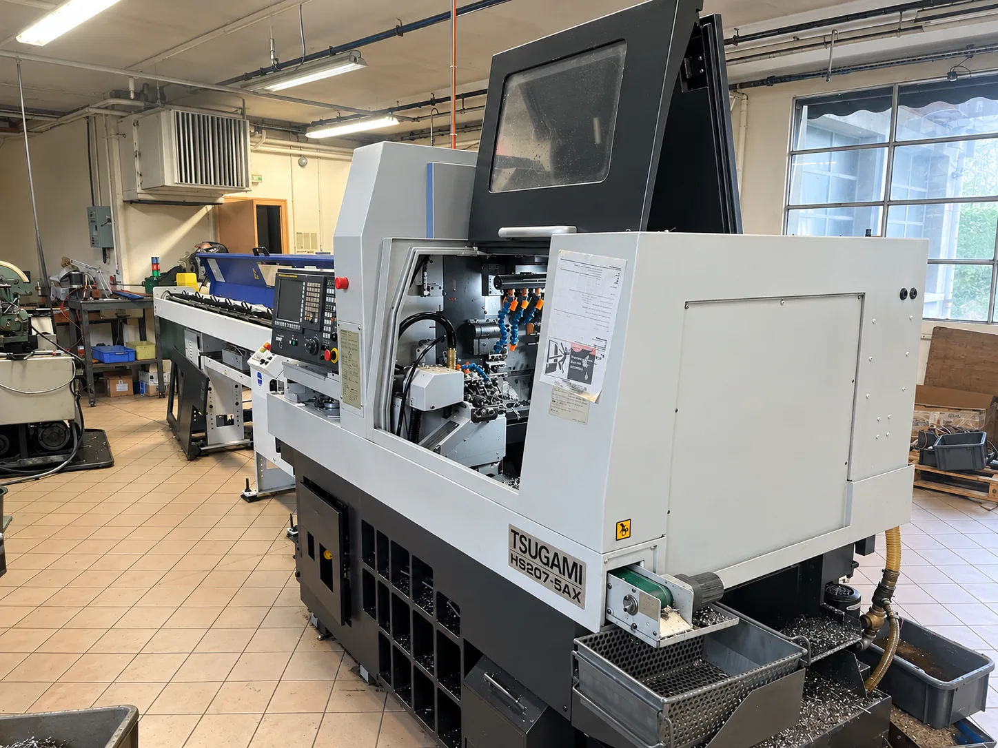 TSUGAMI HS207-5AX CNC Multi-Axis Turn-Mill Center view 8
