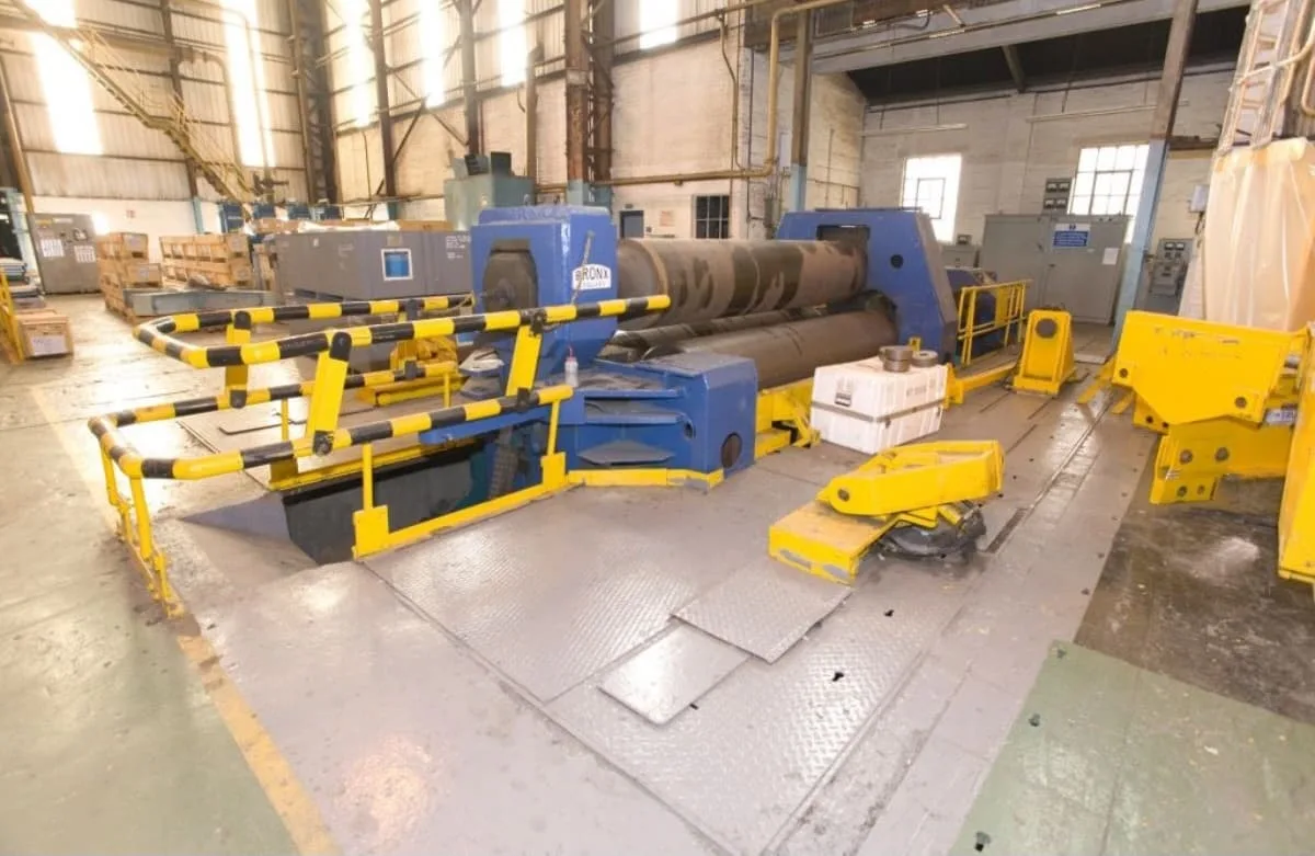 3 ROLL PLATE BENDING MACHINE