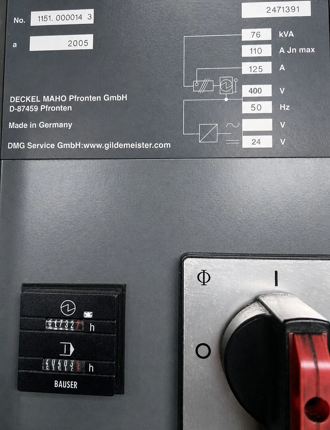 Deckel Maho DMG DMC 80H duo BLOCK view 6