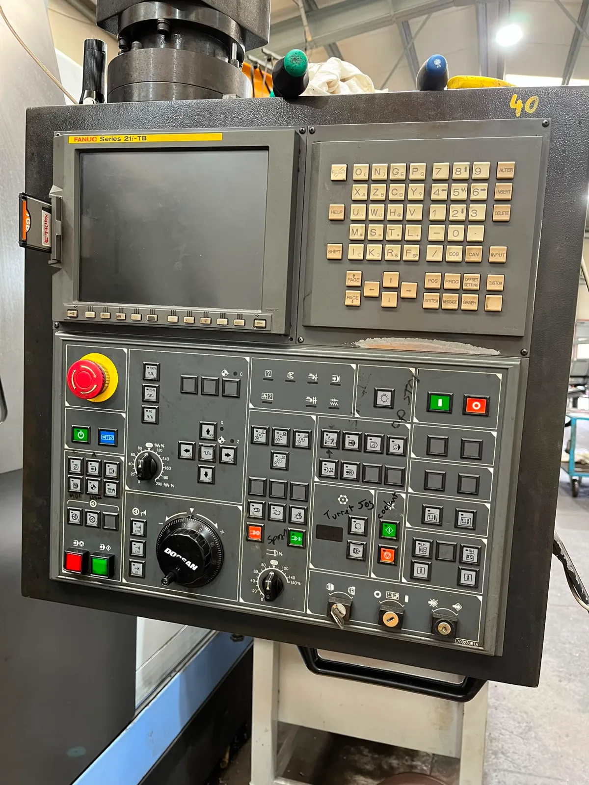 Doosan Puma 600 CNC Heavy Duty Slant Bed Lathe view 2