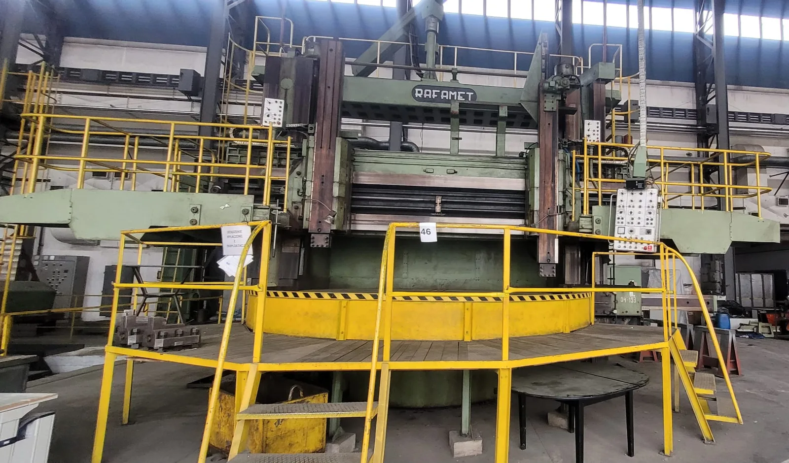 Vertical Turning Lathe RAFAMET KCH 360/450 view 5