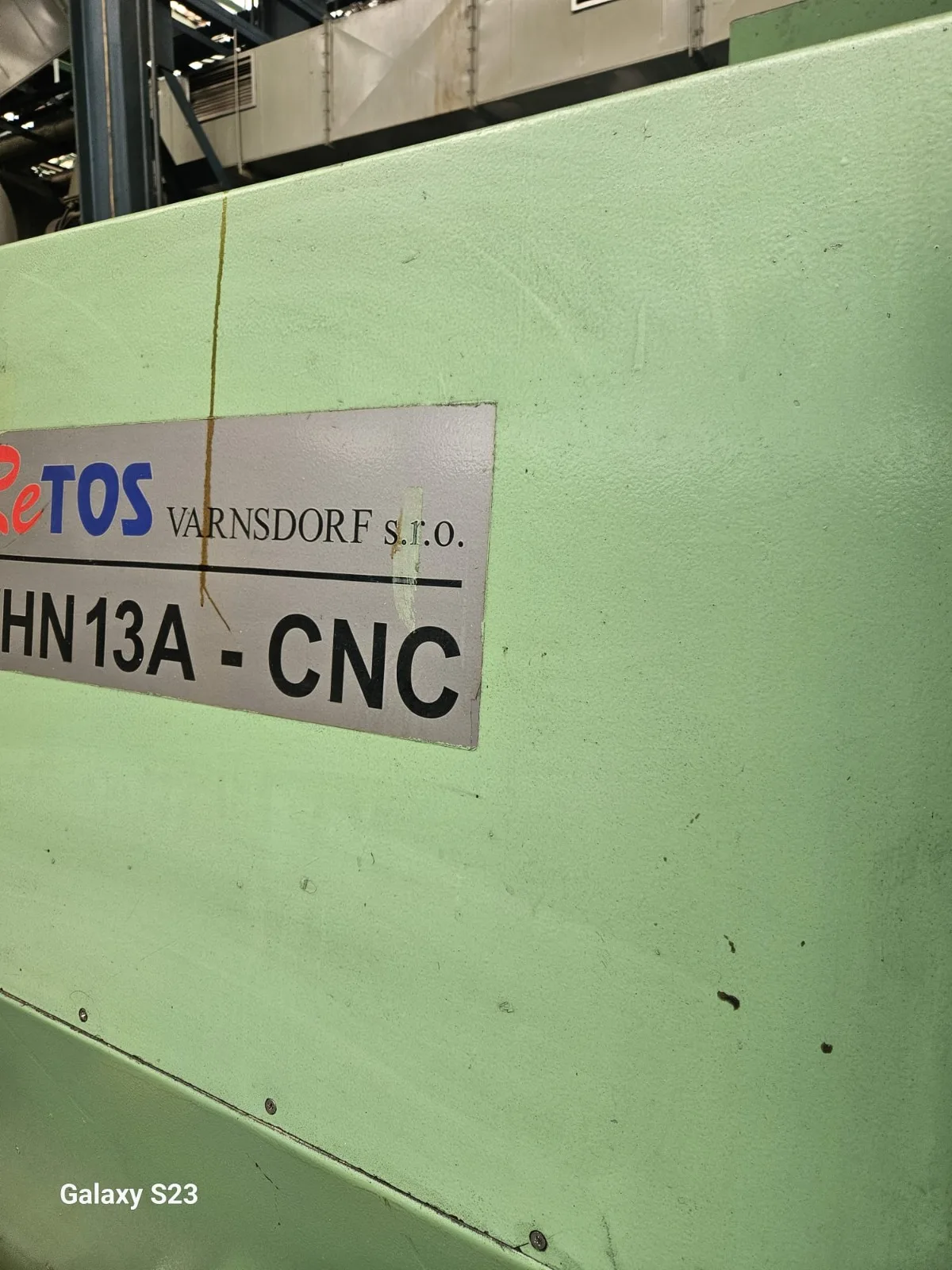CNC Horizontal Boring Mill – TOS WHN 13A CNC view 2