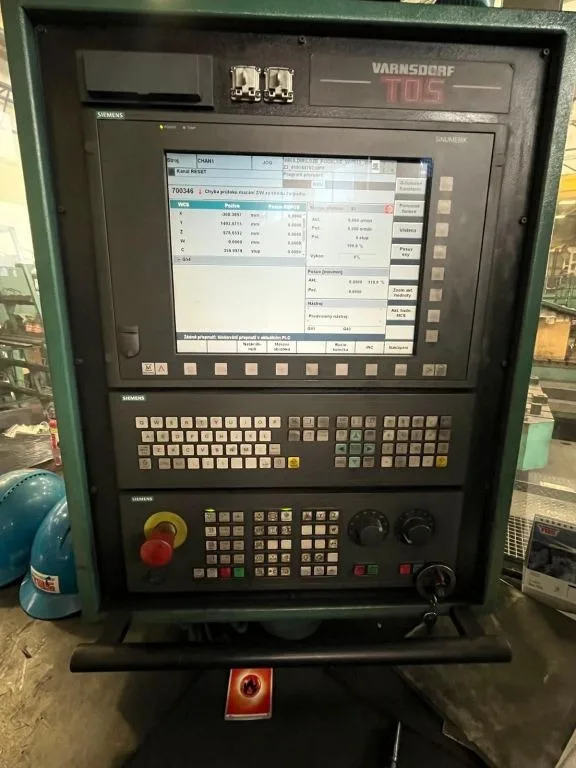 CNC HORIZONTAL BORING MILL – TOS VARNSDORF WRD 150 CNC view 3