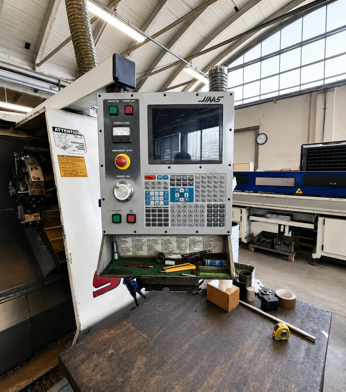 CNC SLANT BED LATHE SL 30 THE view 2