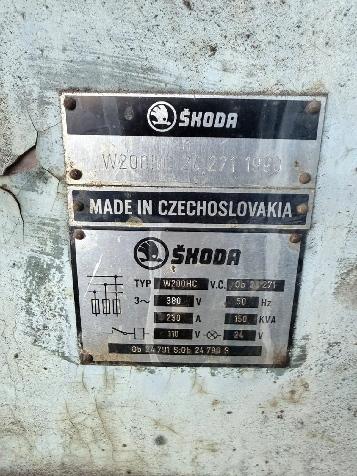 HORIZONTAL BORING MILL – SKODA W200HC view 2