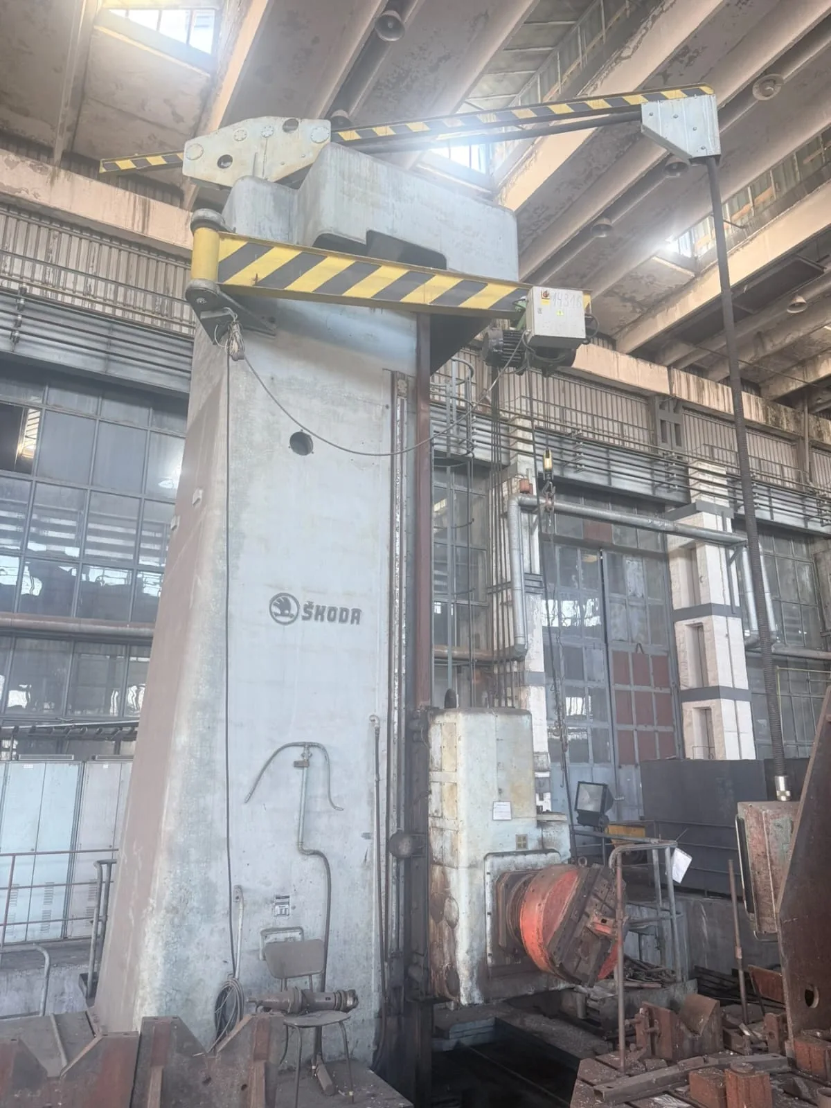 HORIZONTAL BORING MILL – SKODA W200HC view 6