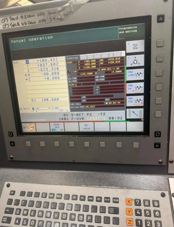 High Speed CNC Bed Miller ANAYAK view 2