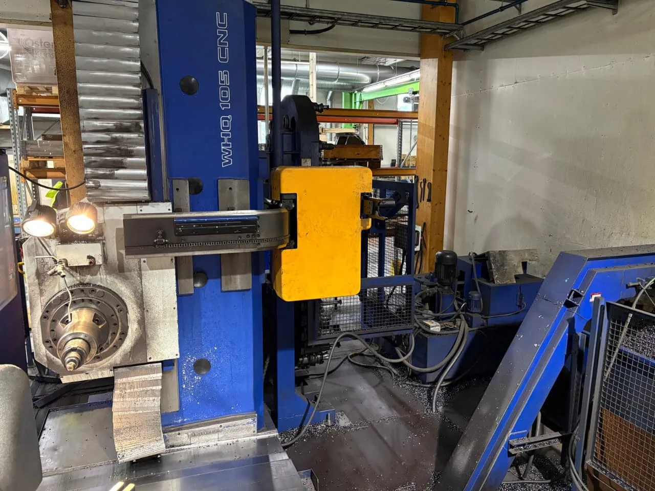 Horizontal Boring Machine TOS WHQ 105 CNC view 7
