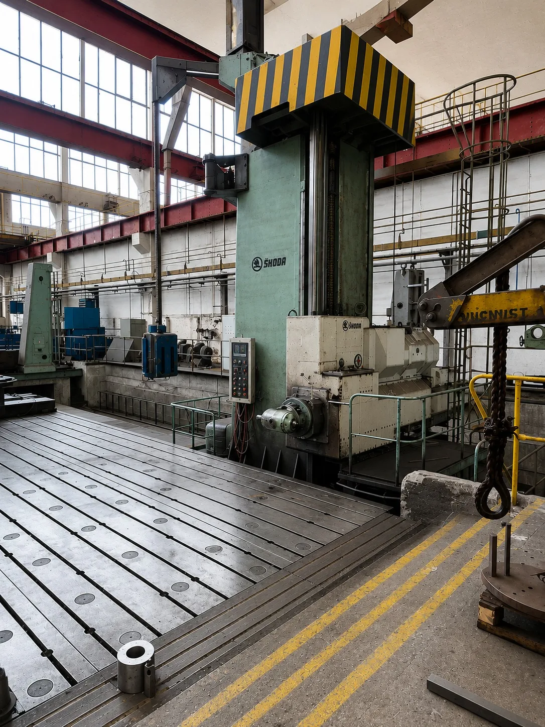 Horizontal Boring Mill (Floor Type) SKODA W200G view 3