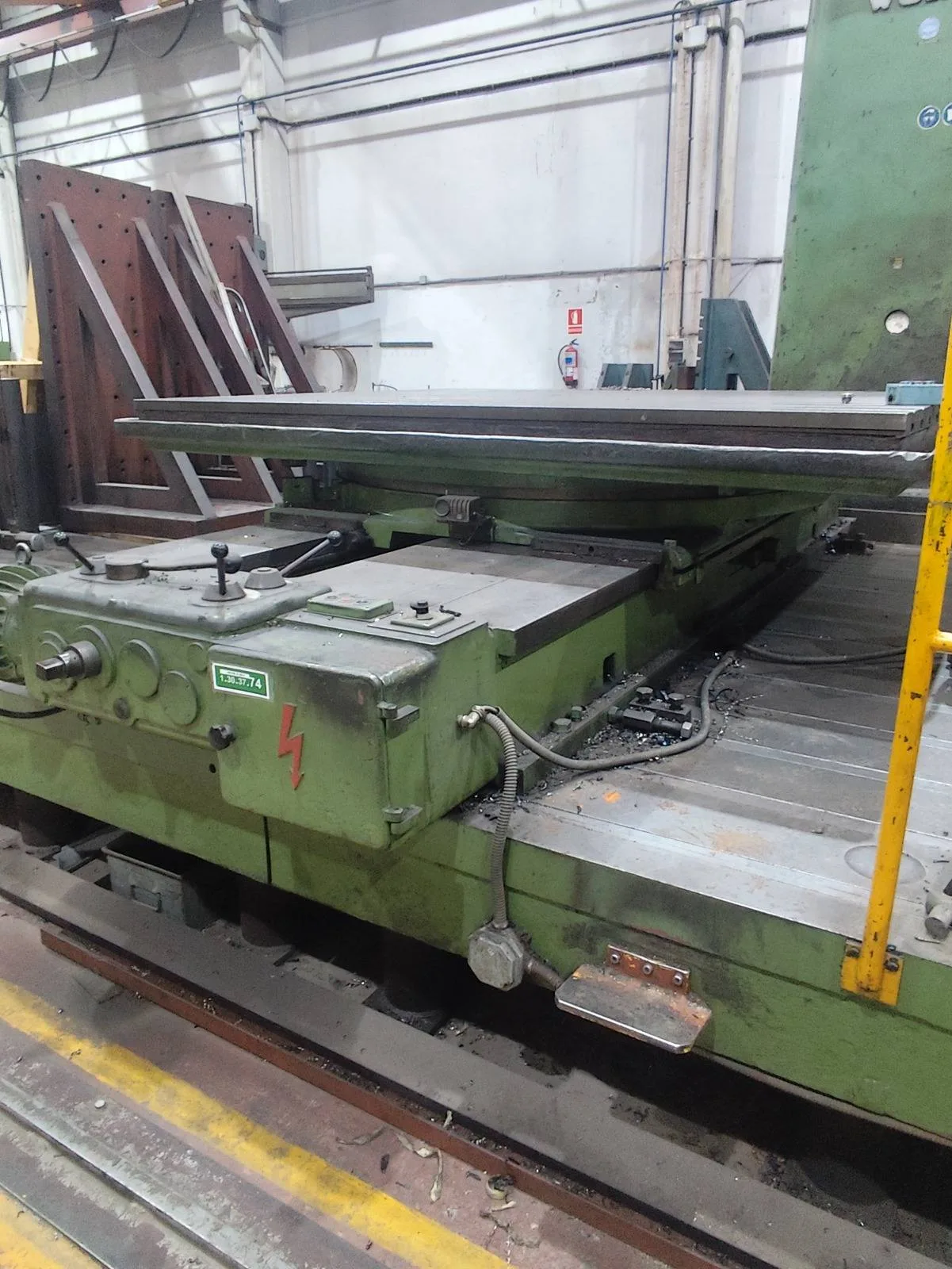 HORIZONTAL BORING MILL (FLOOR TYPE) WOTAN view 7