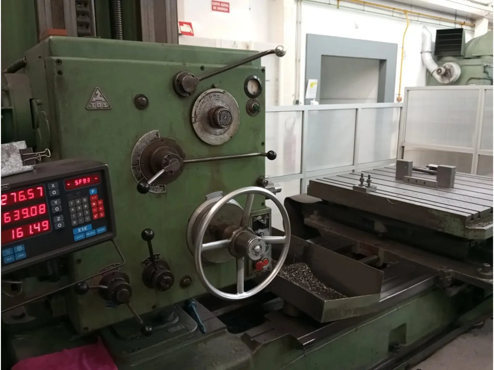 Horizontal Boring Mill TOS H100A view 4