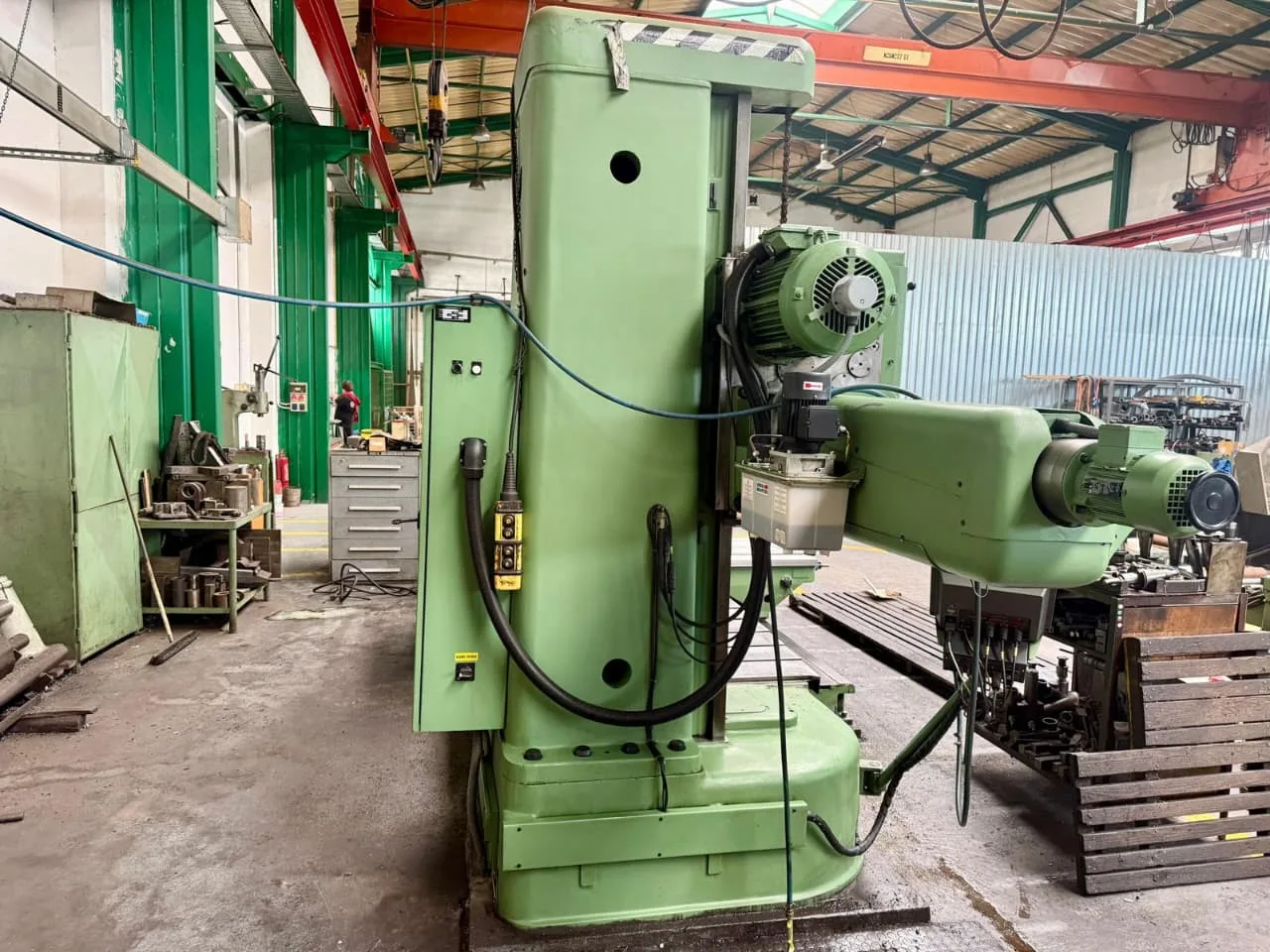 Horizontal boring mill TOS W100A view 2
