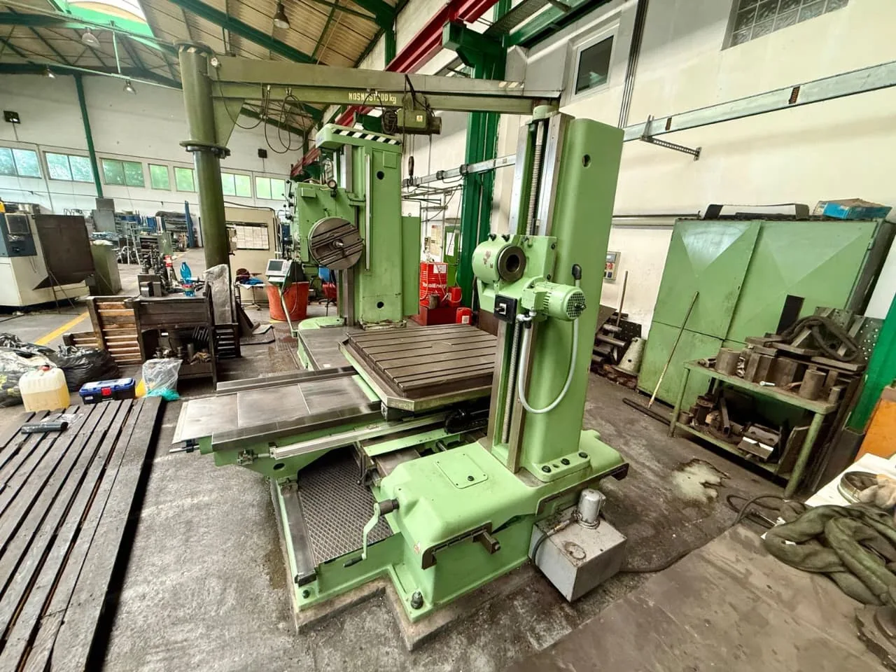 Horizontal boring mill TOS W100A view 3