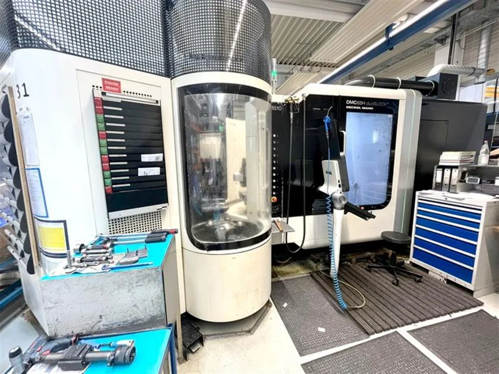 Horizontal Machining Center DMC 65 H duoBlock view 2