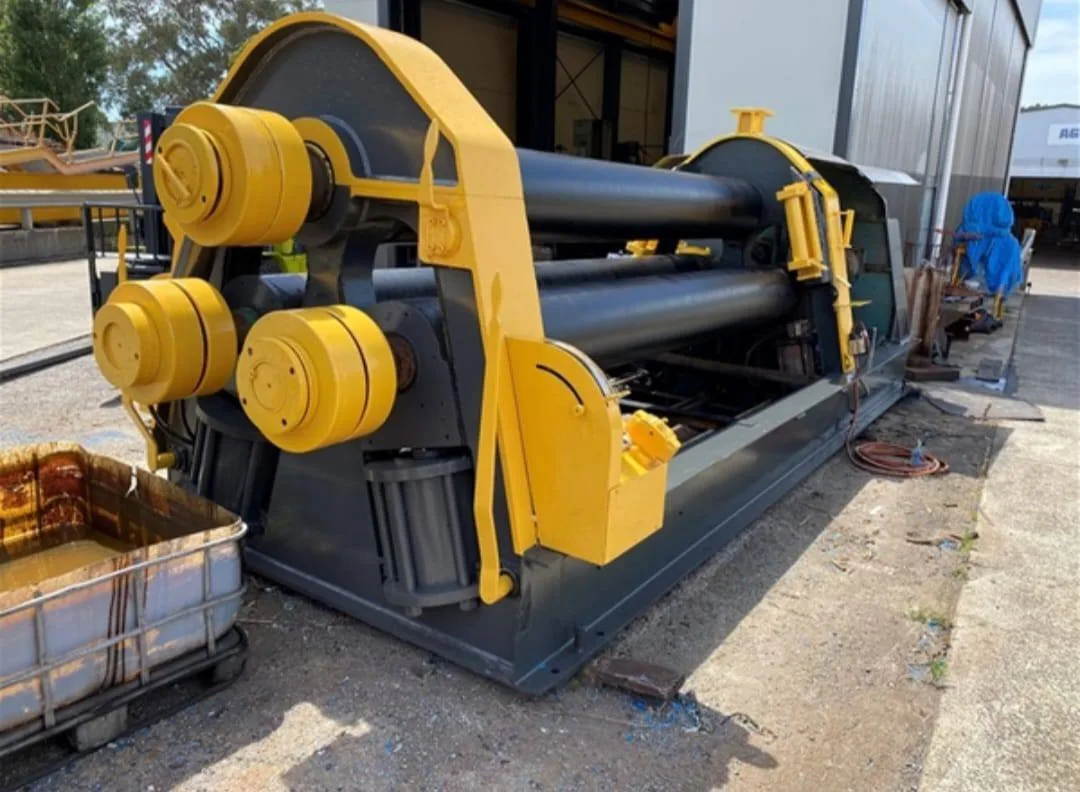 Hydraulic 3 Roll Plate Bender DAVMAR MCH 3RP view 2