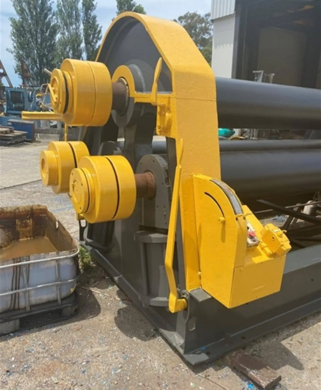 Hydraulic 3 Roll Plate Bender DAVMAR MCH 3RP view 5