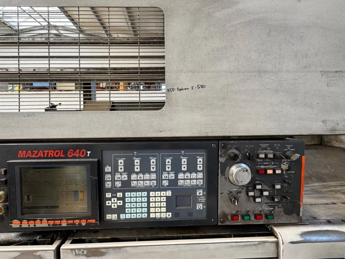 Twin Spindle CNC Turning-Milling Center MAZAK MULTIPLEX 6300 view 6
